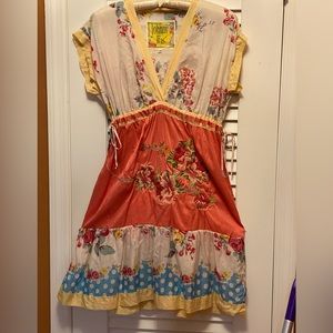 Johnny Was silk dress